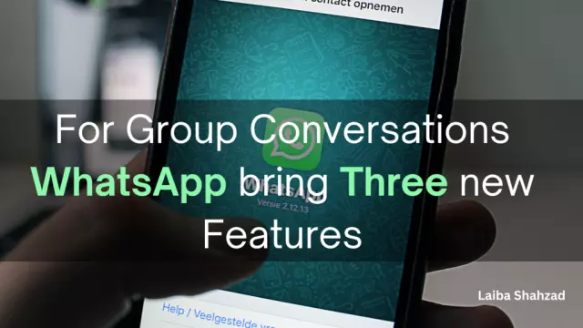 Why group conversations are more effective and enjoyable on WhatsApp Web.